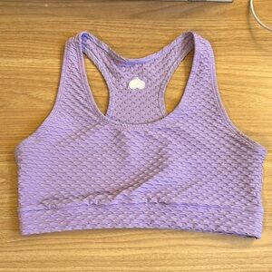 Booty by Brabants Lavendar Croco Skin Scoop Top